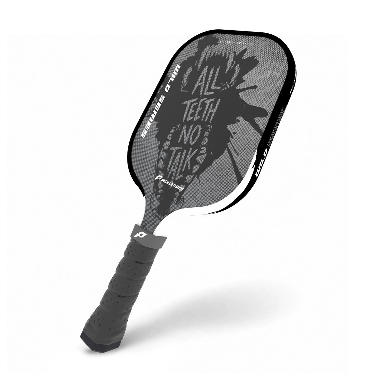 PickleTimes All Teeth No Talk Wild Series Guard 16mm pickleball paddle, product view 4.