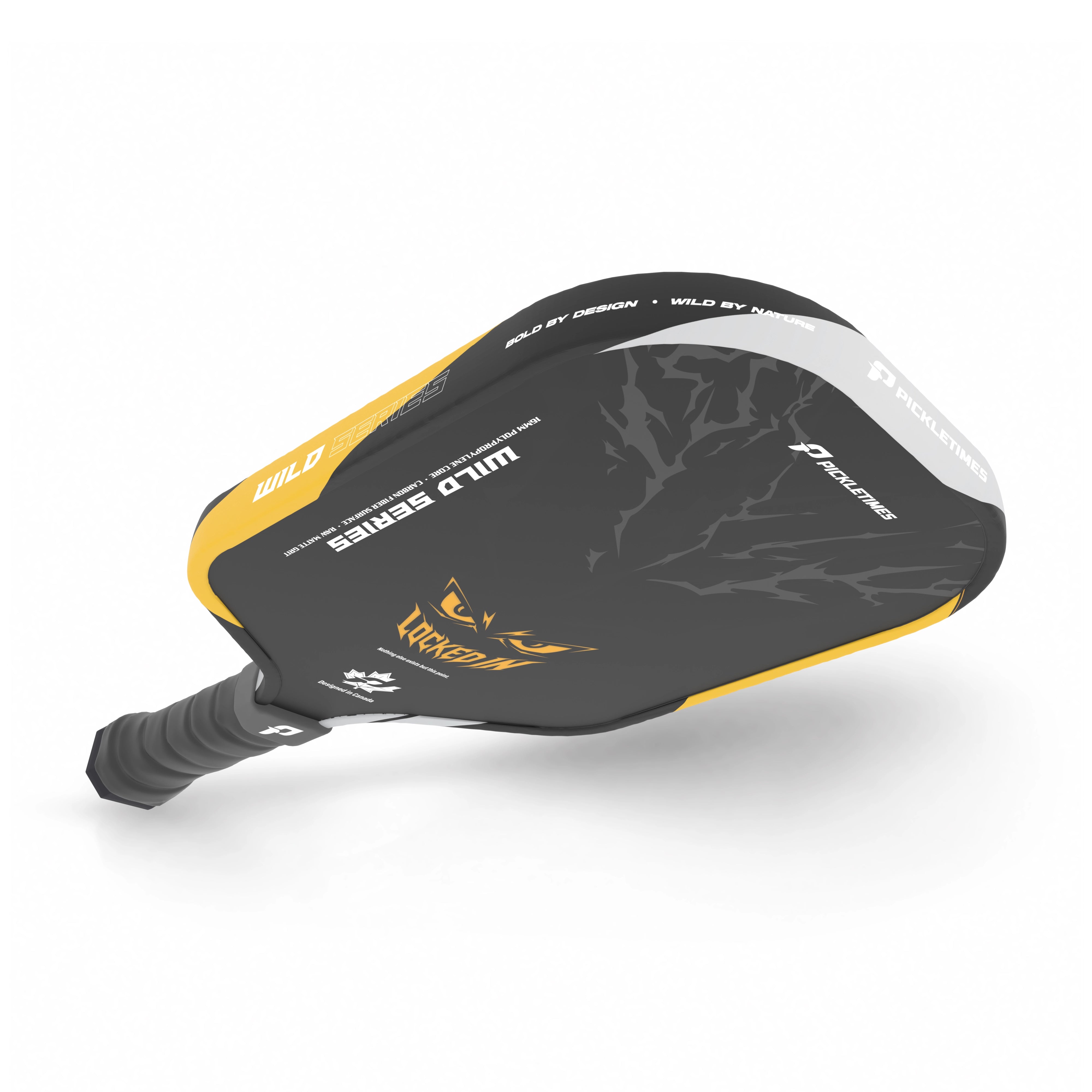PickleTimes Locked In Wild Series Strike 16mm pickleball paddle, product view 3.