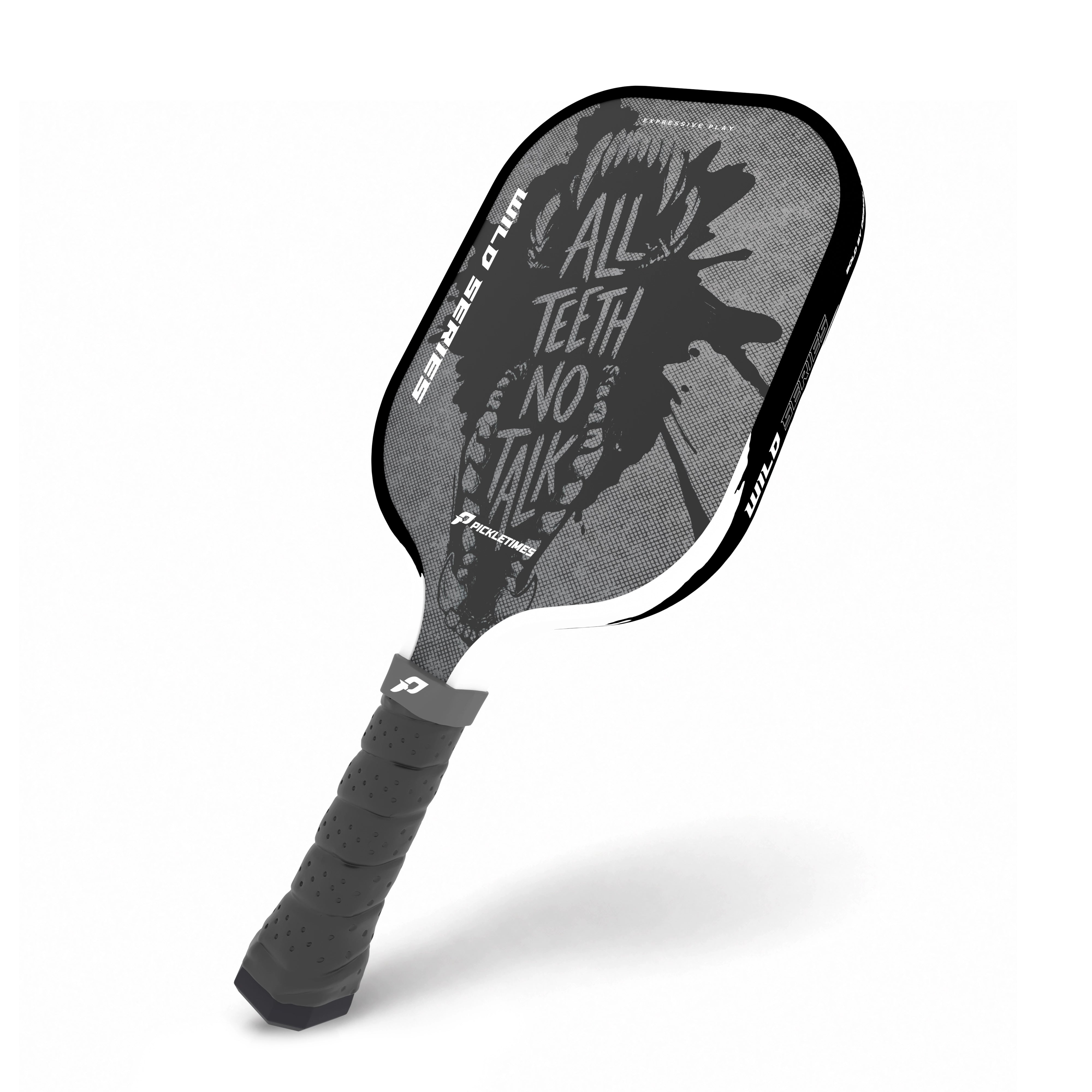 PickleTimes All Teeth No Talk Wild Series Guard 16mm pickleball paddle, product view 4.