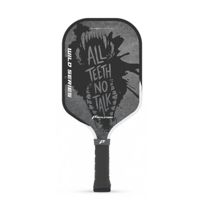 PickleTimes All Teeth No Talk Wild Series Strike 16mm pickleball paddle, product view 1.
