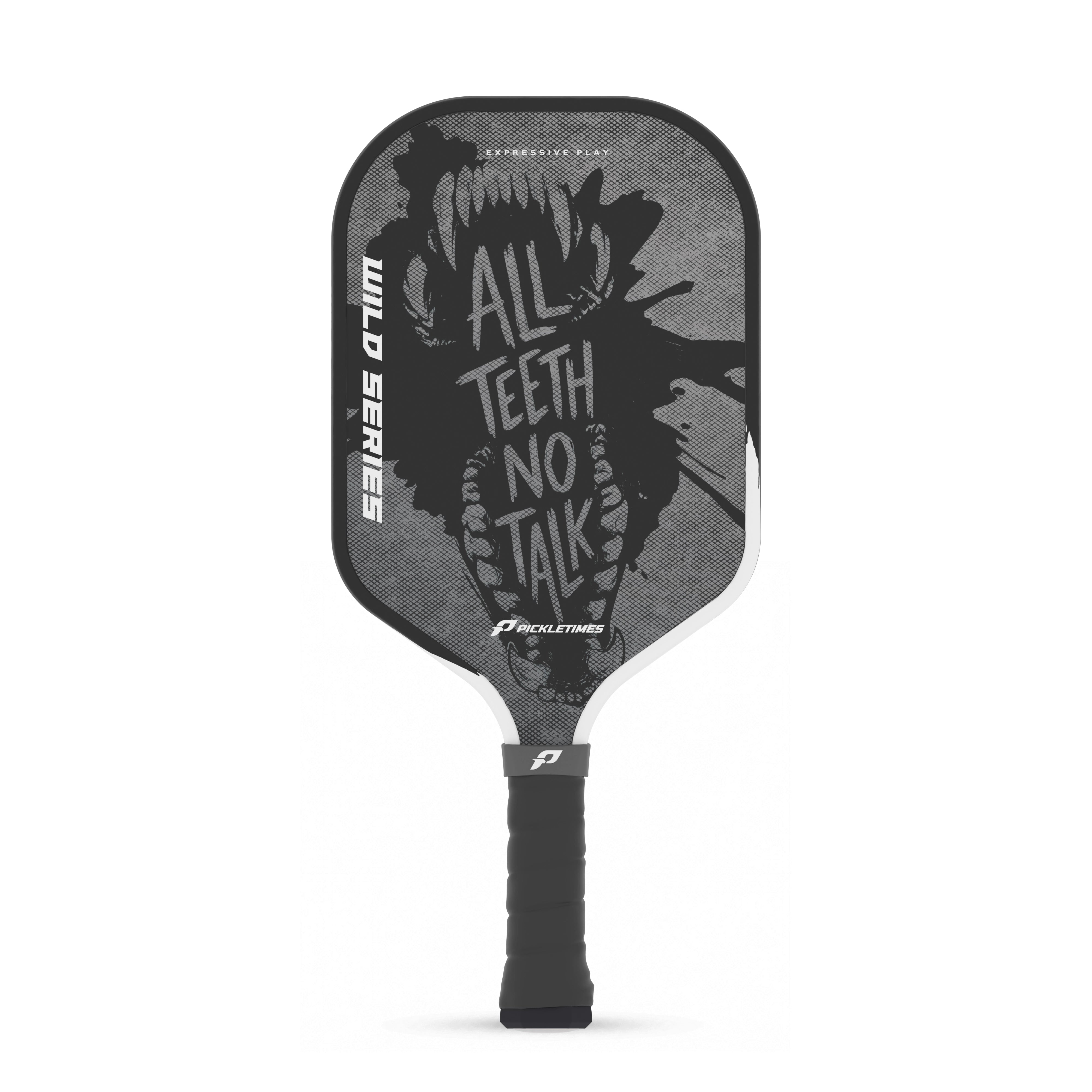 PickleTimes All Teeth No Talk Wild Series Strike 16mm pickleball paddle, product view 1.