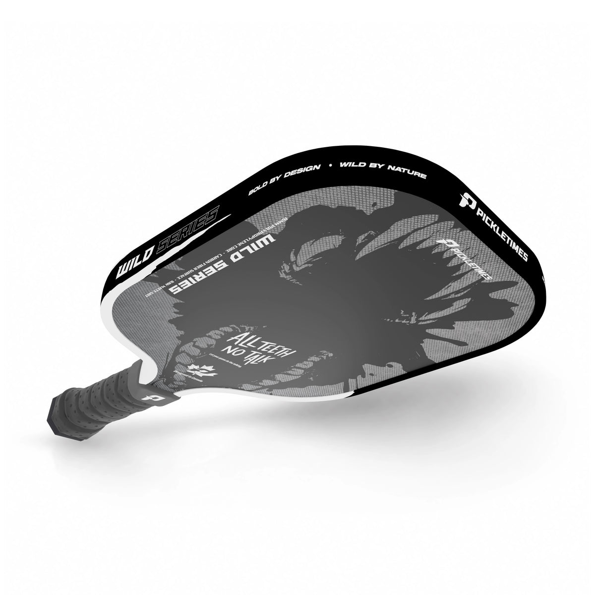 PickleTimes All Teeth No Talk Wild Series Strike 16mm pickleball paddle, product view 3.