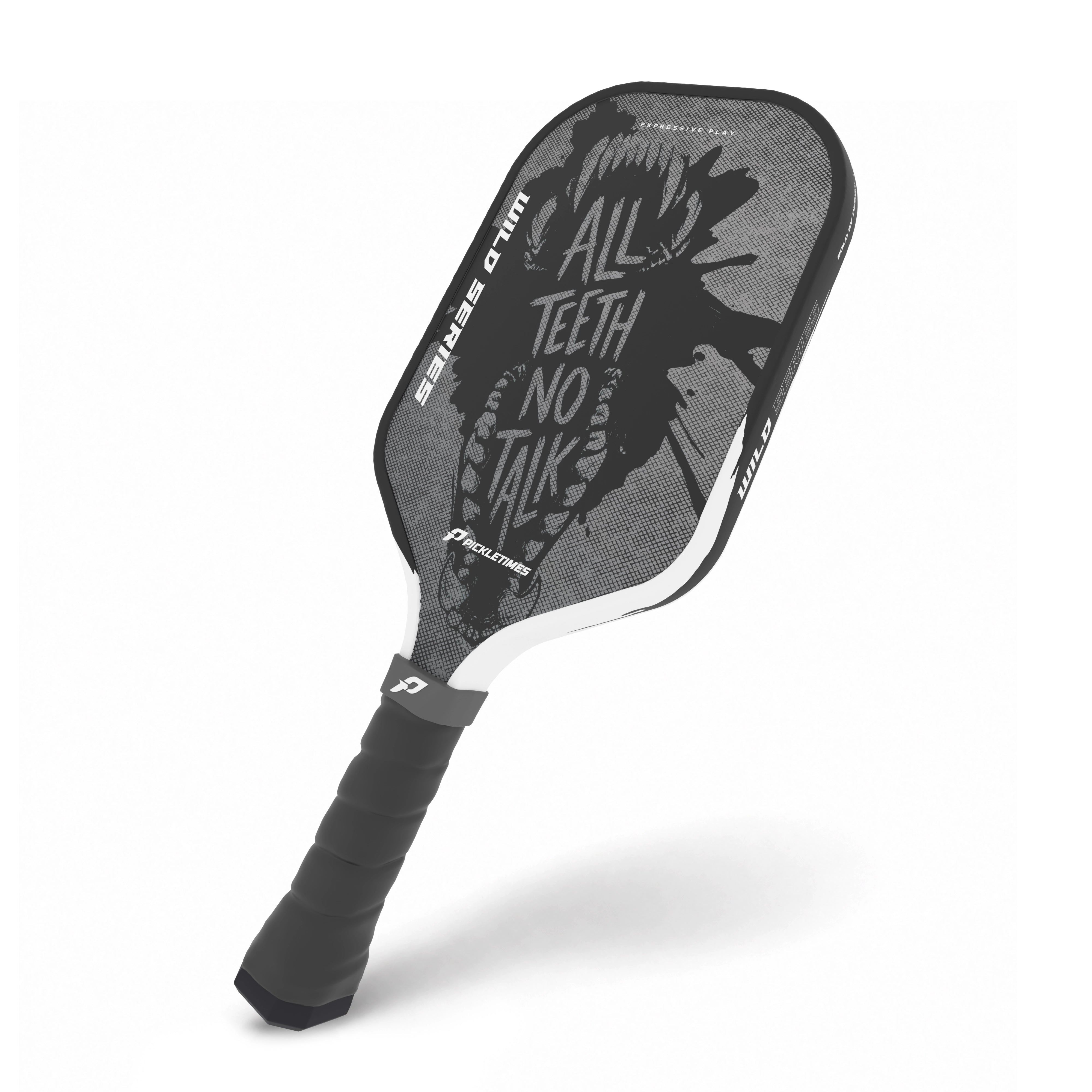 PickleTimes All Teeth No Talk Wild Series Strike 16mm pickleball paddle, product view 4.