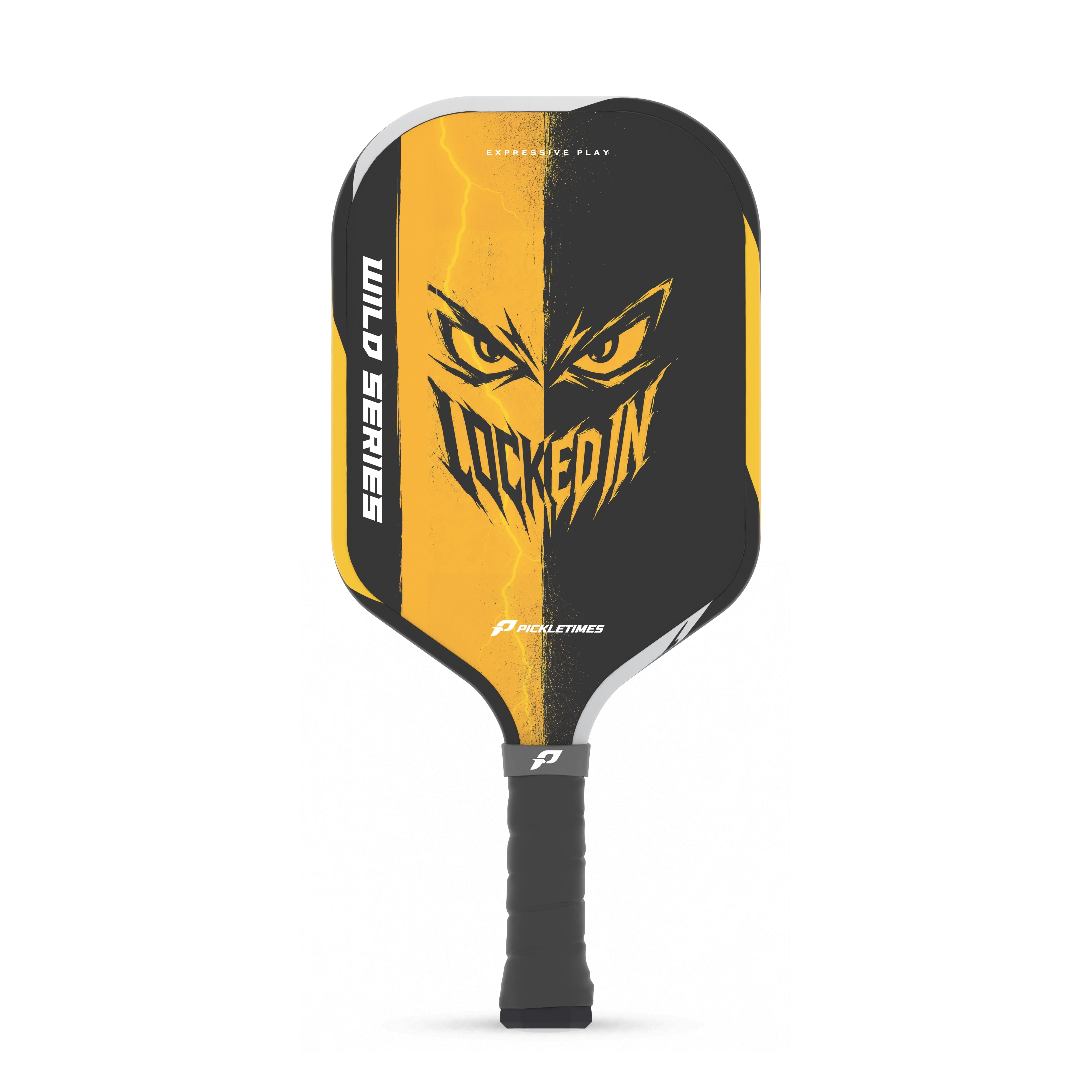 PickleTimes Locked In Wild Series Strike 16mm pickleball paddle, product view 1.