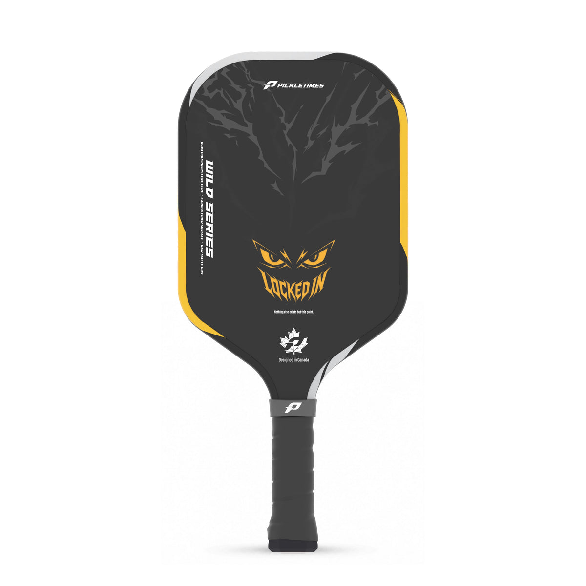 PickleTimes Locked In Wild Series Strike 16mm pickleball paddle, product view 2.