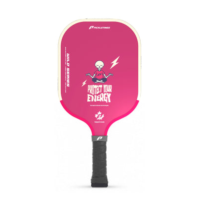 PickleTimes Protect Your Energy Wild Series Guard 16mm pickleball paddle, product view 2.