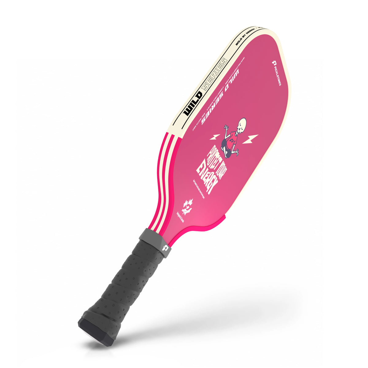 PickleTimes Protect Your Energy Wild Series Guard 16mm pickleball paddle, product view 5.