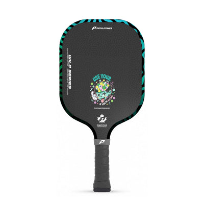 PickleTimes Use Your Brain Wild Series Guard 16mm pickleball paddle, product view 2.