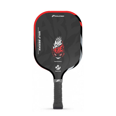 PickleTimes You Are On Fire Wild Series Guard 16mm pickleball paddle, product view 2.