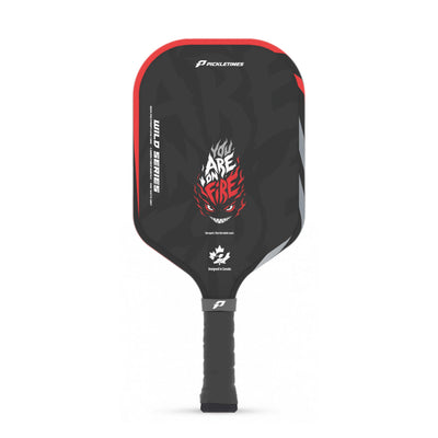 PickleTimes You Are On Fire Wild Series Strike 16mm pickleball paddle, product view 2.